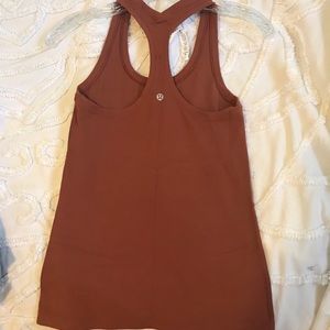 Lululemon Cool Racerback ll Nulu - Rust